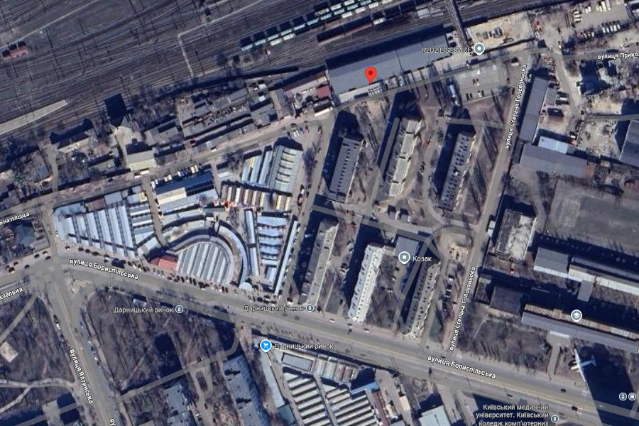 Карта: Приколійна 21, Київ